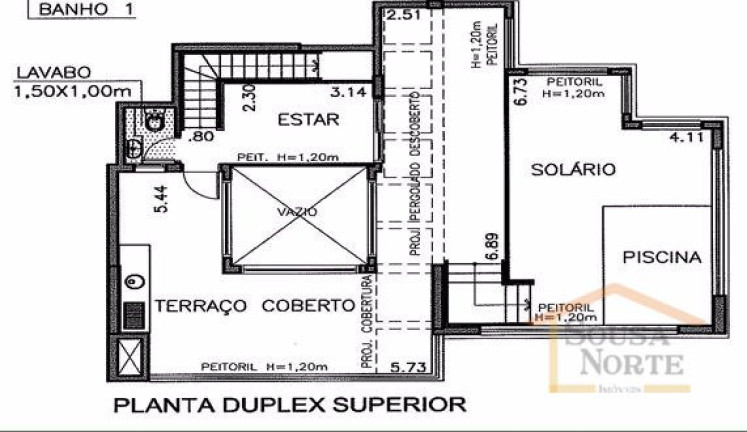 Imagem Cobertura com 4 Quartos à Venda, 200 m² em Parada Inglesa - São Paulo