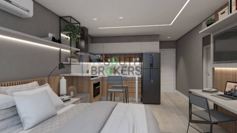 Imagem Loft com 1 Quarto à Venda, 28 m² em Centro - São José Dos Pinhais