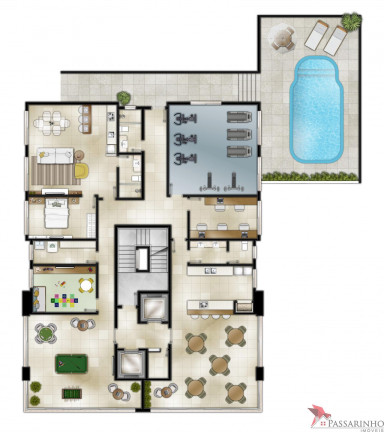Apartamento com 3 Quartos à Venda, 130 m² em Praia Grande - Torres