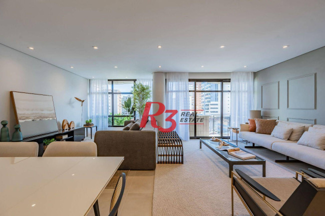 Imagem Apartamento com 3 Quartos à Venda, 185 m² em Gonzaga - Santos