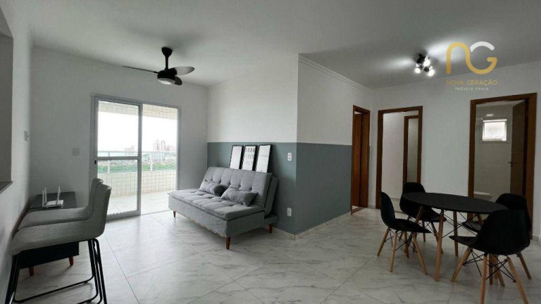 Apartamento com 2 Quartos à Venda, 76 m² em Mirim - Praia Grande