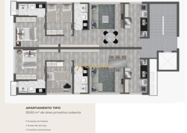 Imagem Imóvel com 2 Quartos à Venda, 60 m² em São Pedro - Belo Horizonte