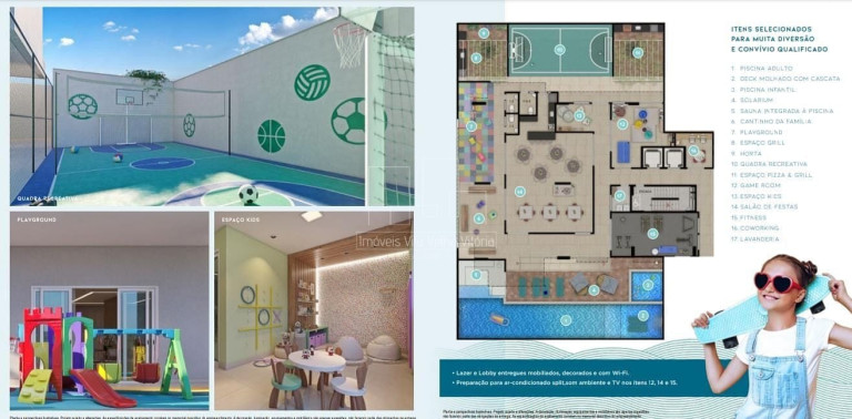 Apartamento com 3 Quartos à Venda, 78 m² em Itaparica - Vila Velha