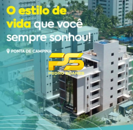 Apartamento com 2 Quartos à Venda, 54 m² em Ponta De Campina - Cabedelo