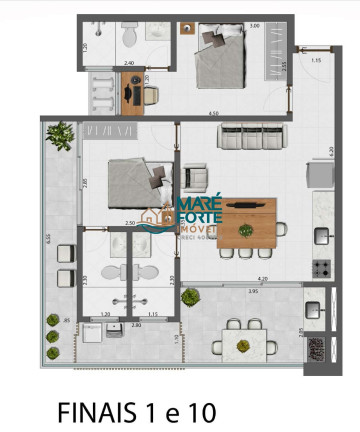 Imagem Apartamento com 2 Quartos à Venda, 60 m² em Perequê Açu - Ubatuba Imagem Apartamento com 2 Quartos à Venda, 60 m² em Perequê Açu - Ubatuba