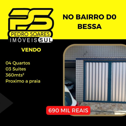 Casa com 4 Quartos à Venda, 360 m² em Bessa - João Pessoa