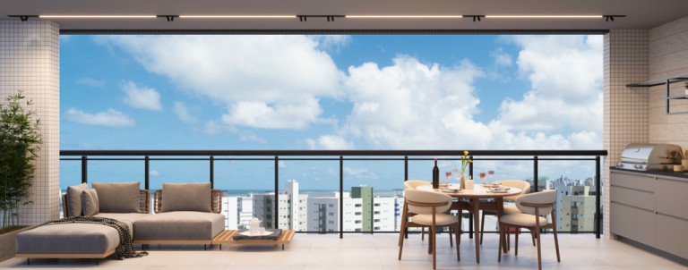 Imagem Apartamento com 1 Quarto à Venda, 38 m² em Jardim Oceania - João Pessoa