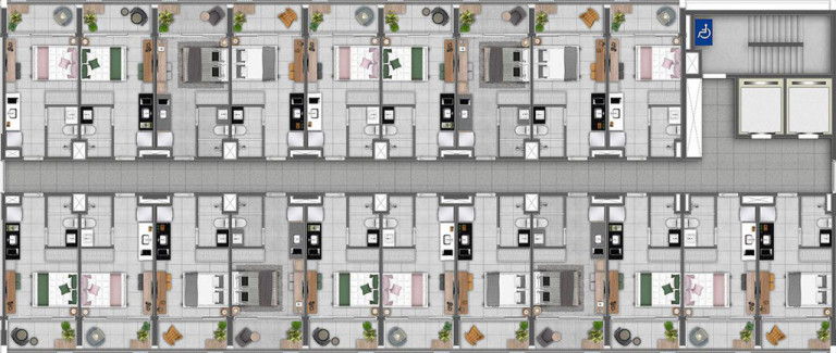 Imagem Apartamento com 1 Quarto à Venda, 17 m² em Jabaquara - São Paulo Imagem Apartamento com 1 Quarto à Venda, 17 m² em Jabaquara - São Paulo