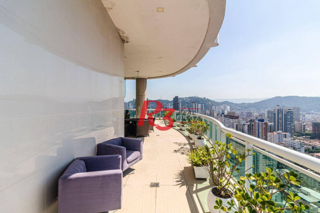 Imagem Cobertura com 5 Quartos à Venda, 740 m² em Gonzaga - Santos