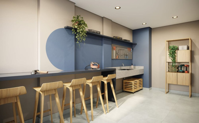 Apartamento com 2 Quartos à Venda, 44 m² em São Cristóvão