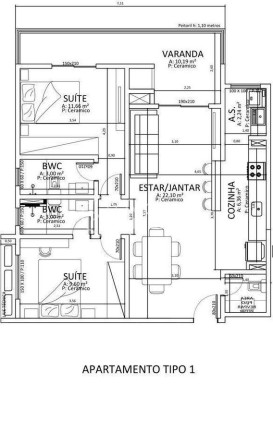Imagem Apartamento com 2 Quartos à Venda, 73 m² em Fazenda - Itajaí Imagem Apartamento com 2 Quartos à Venda, 73 m² em Fazenda - Itajaí