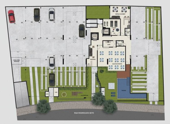 Foto do imóvel Apartamento com 3 Quartos à Venda, 93 m² em Casa Amarela - Recife
