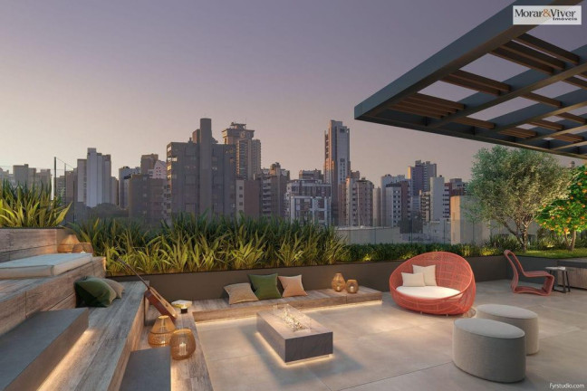 Imagem Apartamento com 1 Quarto à Venda, 54 m² em Batel - Curitiba