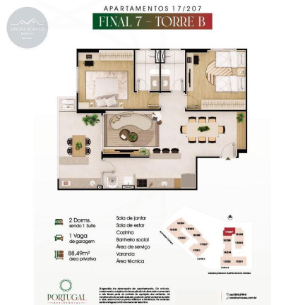 Imagem Imóvel com 2 Quartos à Venda, 86 m² em Caiçara - Praia Grande