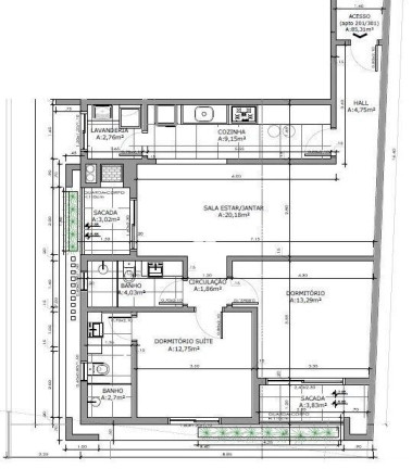 Imagem Apartamento com 2 Quartos à Venda, 71 m² em Nossa Senhora De Fátima - Santa Maria Imagem Apartamento com 2 Quartos à Venda, 71 m² em Nossa Senhora De Fátima - Santa Maria