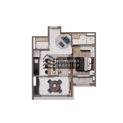 Imagem Apartamento com 2 Quartos à Venda, 67 m² em Brooklin - São Paulo Imagem Apartamento com 2 Quartos à Venda, 67 m² em Brooklin - São Paulo