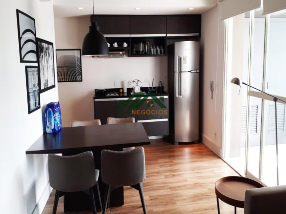 Apartamento com 1 Quarto para Alugar, 63 m² em Cidade Monções - São Paulo