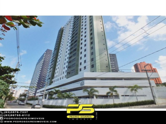 Apartamento com 3 Quartos à Venda, 84 m² em Miramar - João Pessoa