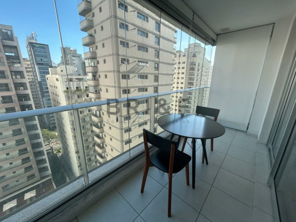 Imagem Apartamento com 1 Quarto para Alugar, 37 m² em Brooklin  - São Paulo