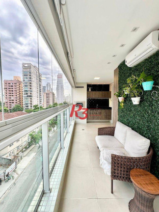 Imagem Apartamento com 3 Quartos à Venda, 110 m² em Boqueirão - Santos