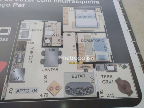 Imagem Apartamento com 2 Quartos à Venda, 40 m² em Vila Guiomar - Santo André Imagem Apartamento com 2 Quartos à Venda, 40 m² em Vila Guiomar - Santo André