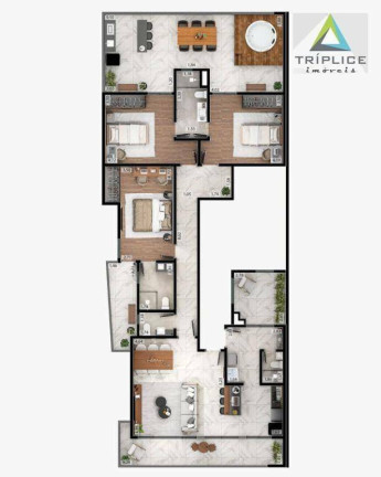 Imagem Apartamento com 3 Quartos à Venda, 165 m² em Aeroporto - Juiz De Fora