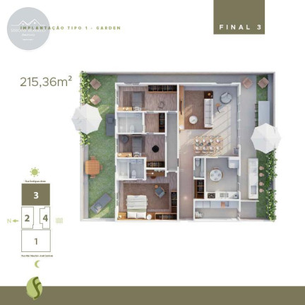 Imagem Apartamento com 2 Quartos à Venda, 76 m² em Canto Do Forte - Praia Grande