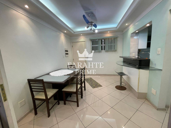 Imagem Apartamento com 1 Quarto à Venda, 54 m² em Gonzaga - Santos Imagem Apartamento com 1 Quarto à Venda, 54 m² em Gonzaga - Santos