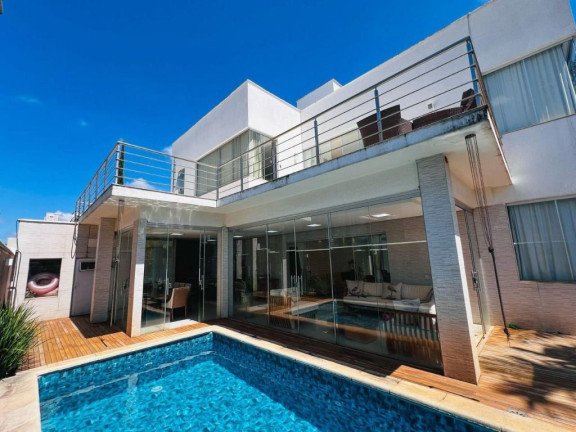 Imagem Sobrado com 4 Quartos à Venda ou Locação, 330 m² em Condomínio Do Lago - Goiânia