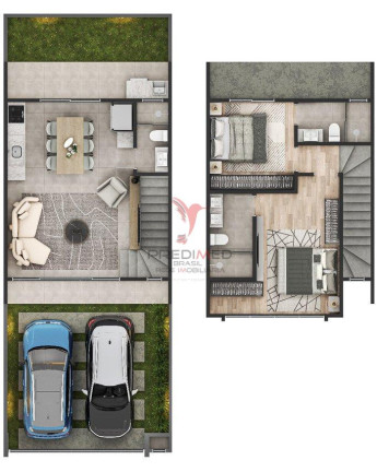 Imagem Sobrado com 2 Quartos à Venda, 74 m² em Armação - Penha Imagem Sobrado com 2 Quartos à Venda, 74 m² em Armação - Penha