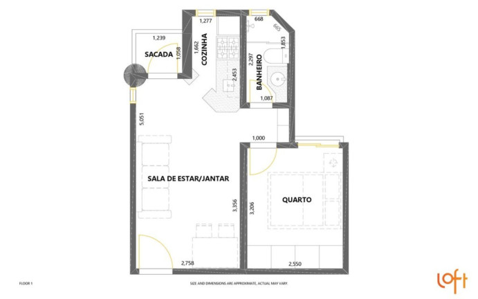 Foto do imóvel Apartamento com 1 Quarto à Venda,  em Vila Nova Conceição - São Paulo