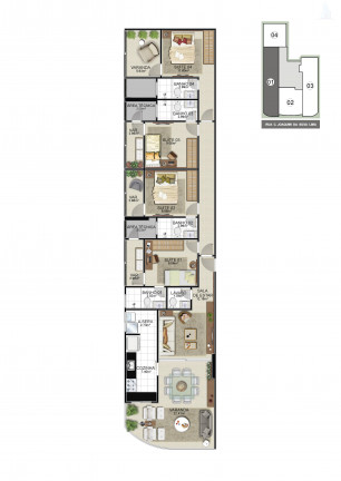 Imagem Imóvel com 4 Quartos à Venda, 135 m² em Centro - Guarapari