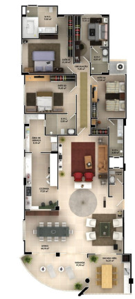 Imagem Apartamento com 4 Quartos à Venda, 268 m² em Meia Praia - Itapema Imagem Apartamento com 4 Quartos à Venda, 268 m² em Meia Praia - Itapema
