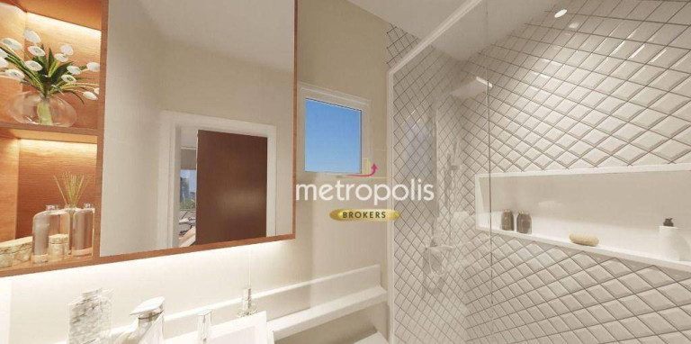 Imagem Apartamento com 2 Quartos à Venda, 44 m² em Jardim - Santo André