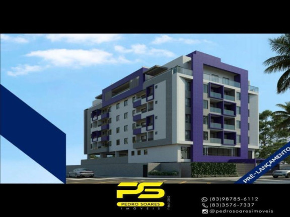 Apartamento com 1 Quarto à Venda, 42 m² em Bessa - João Pessoa