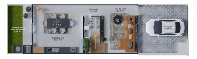 Imagem Sobrado com 2 Quartos à Venda, 136 m² em Santa Regina - Camboriú
