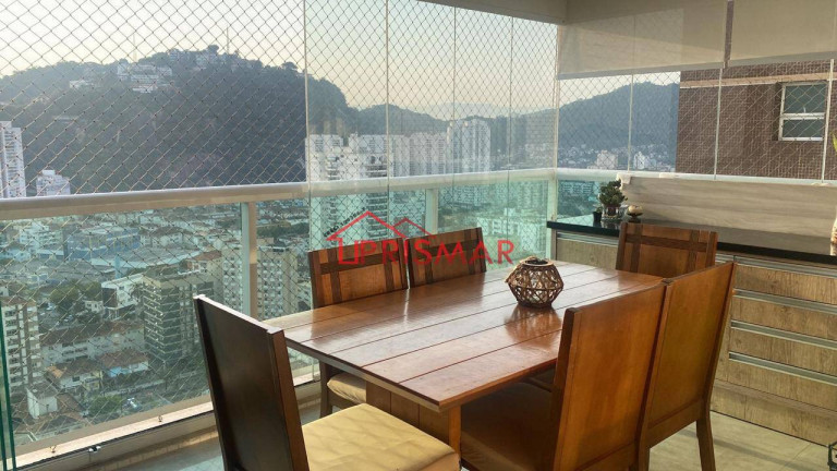 Apartamento com 3 Quartos à Venda, 100 m² em Pompeia - Santos