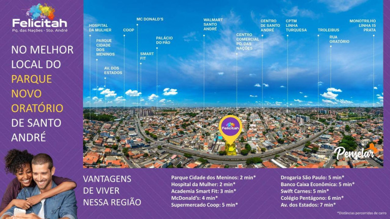 Imagem Apartamento com 2 Quartos à Venda, 44 m² em Parque Das Nações - Santo André Imagem Apartamento com 2 Quartos à Venda, 44 m² em Parque Das Nações - Santo André