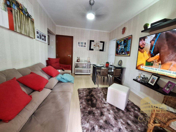 Imagem Apartamento com 1 Quarto à Venda, 51 m² em Canto Do Forte - Praia Grande