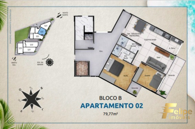 Imagem Imóvel com 3 Quartos à Venda, 101 m² em Iriri - Anchieta