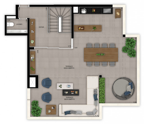 Imagem Apartamento com 3 Quartos à Venda, 82 m² em Vila Gilda - Santo André