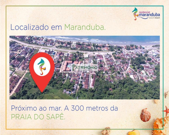 Imagem Imóvel com 2 Quartos à Venda, 72 m² em Residencial Maranduba Beach Resort - Ubatuba Imagem Imóvel com 2 Quartos à Venda, 72 m² em Residencial Maranduba Beach Resort - Ubatuba
