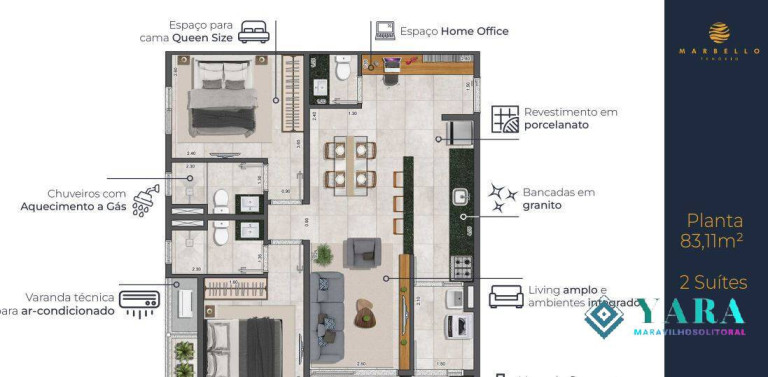 Imagem Apartamento com 2 Quartos à Venda, 70 m² em Tenorio - Ubatuba Imagem Apartamento com 2 Quartos à Venda, 70 m² em Tenorio - Ubatuba