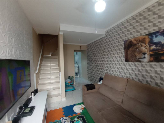 Imagem Casa de Condomínio com 2 Quartos à Venda, 55 m² em Jardim Melvi - Praia Grande