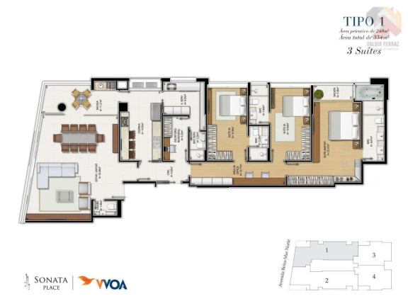 Imagem Apartamento com 3 Quartos à Venda, 131 m² em Agronômica - Florianópolis