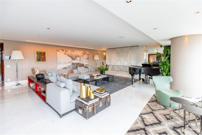 Imagem Apartamento com 4 Quartos à Venda, 485 m² em Campo Belo - São Paulo