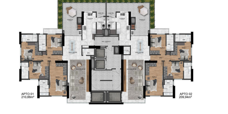 Imagem Cobertura com 6 Quartos à Venda, 361 m² em Pioneiros - Balneário Camboriú Imagem Cobertura com 6 Quartos à Venda, 361 m² em Pioneiros - Balneário Camboriú