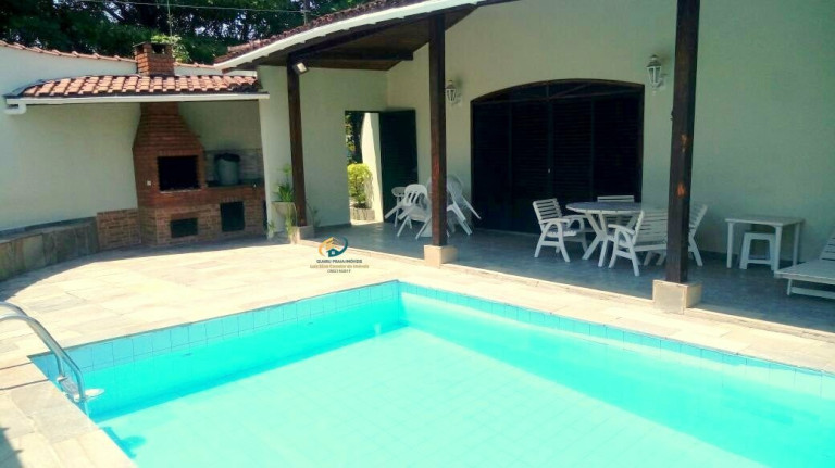 Casa com 3 Quartos para Alugar ou Temporada, 300 m² em Enseada - Guarujá