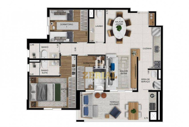 Imagem Apartamento com 3 Quartos à Venda, 90 m² em Olímpico - São Caetano Do Sul Imagem Apartamento com 3 Quartos à Venda, 90 m² em Olímpico - São Caetano Do Sul