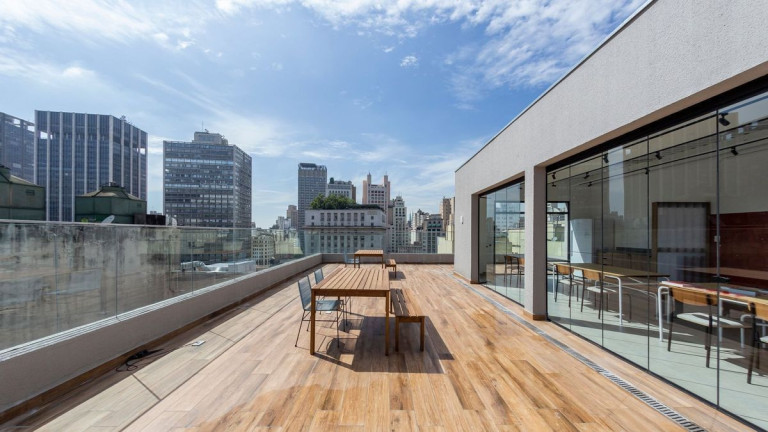 Imagem Apartamento com 1 Quarto para Alugar, 22 m² em Centro - São Paulo